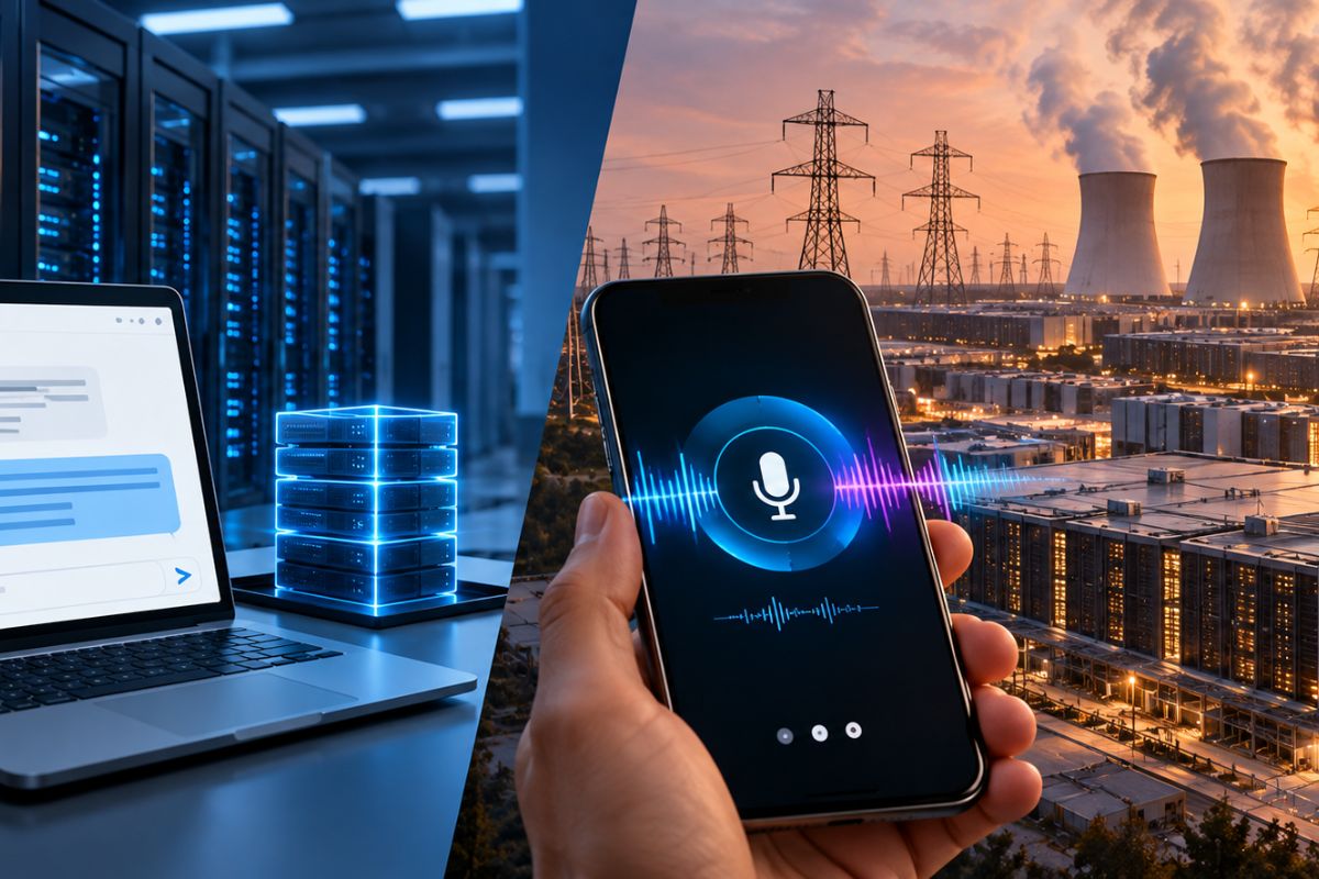 The Compute Premium: Why AI Voice Mode Costs 20x More Energy and Capital Than Text