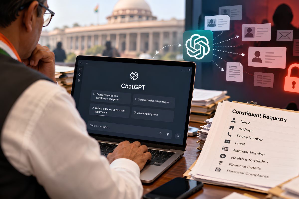 Politicians using ChatGPT for casework expose constituent data